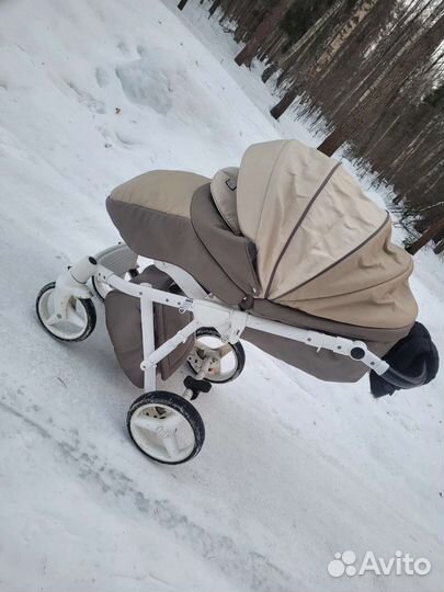 Коляска 2 в 1 adamex luciano