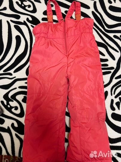 Зимний комбинезон для девочки 98