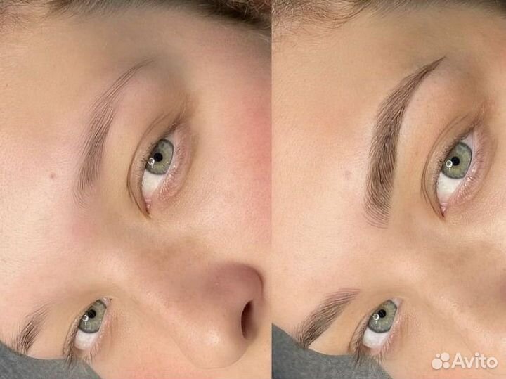 Микроблейдинг бровей модели