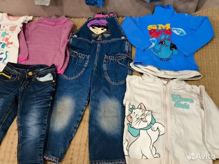 Пакет вещей для девочки 92 98