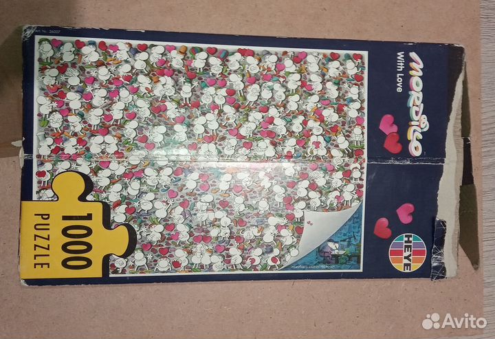 Пазл Heye - Mordillo, With Love, 1000 деталей