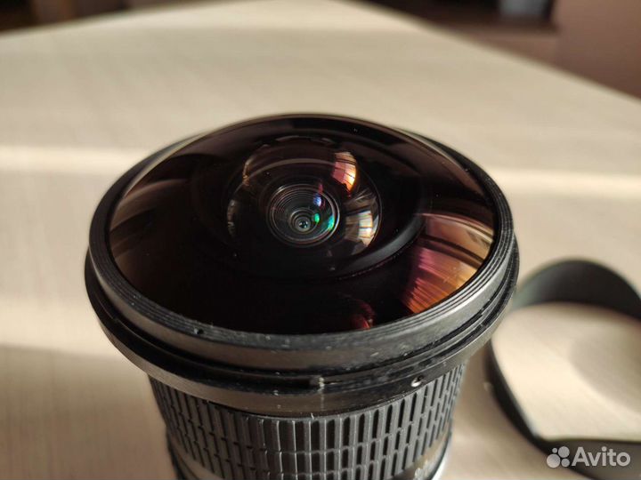 Сверхширик Fisheye JinTu 8mm F3.5 для Canon