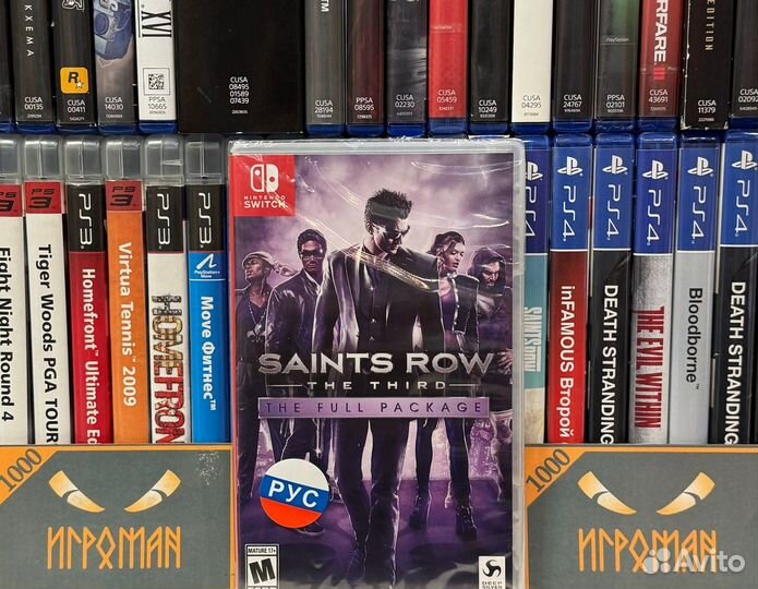 Игры NSwitch Saints Row: The Third Full Package