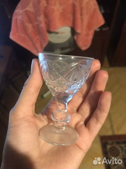 Хрустальные рюмки СССР