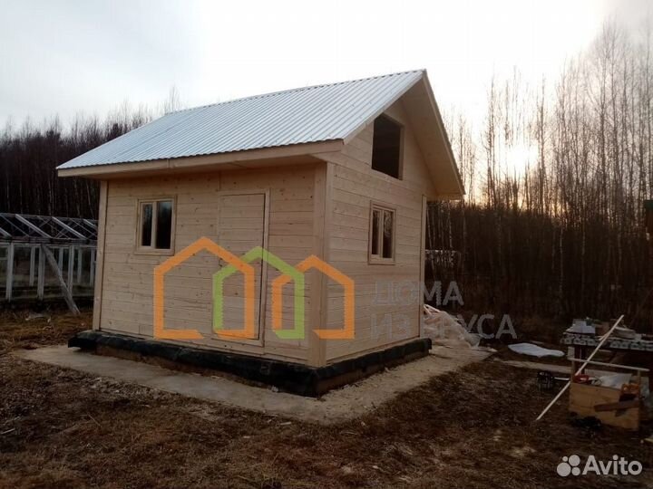 Каркасный садовый домик 3х4