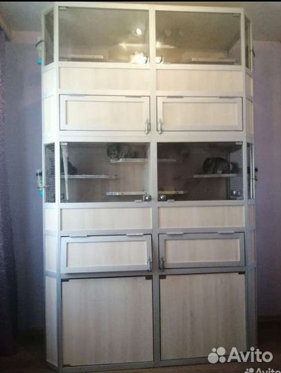 Витрина для шиншилл