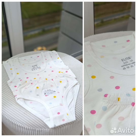 Комплект детского белья для девочек