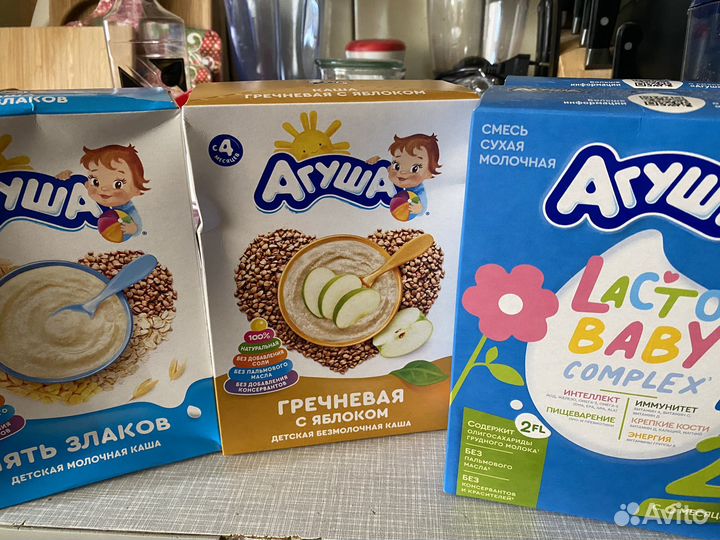 Овощное пюре агуша