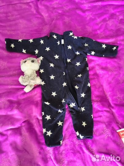 Комбинезон флисовый 74