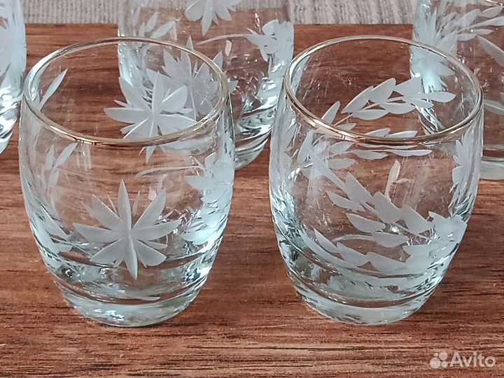 Стопки хрустальные СССР