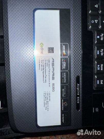 Ноутбук acer на запчасти