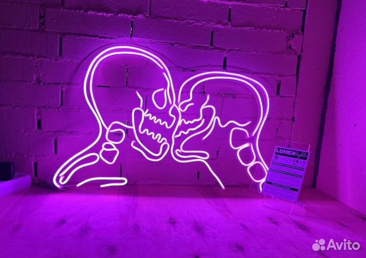 Вывеска из неона