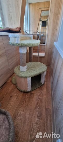 Когтеточка с домиком бу