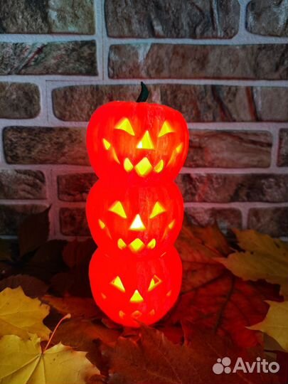 Тыква на Хеллоуин 3d