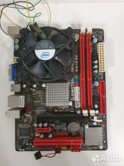 Материнская плата asus P8H77-V + Pentium G630