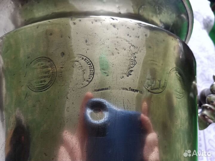 Самовар на углях свадебный