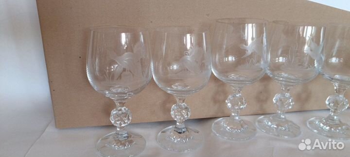 Бокал, фужер Охота, пр.Чехия