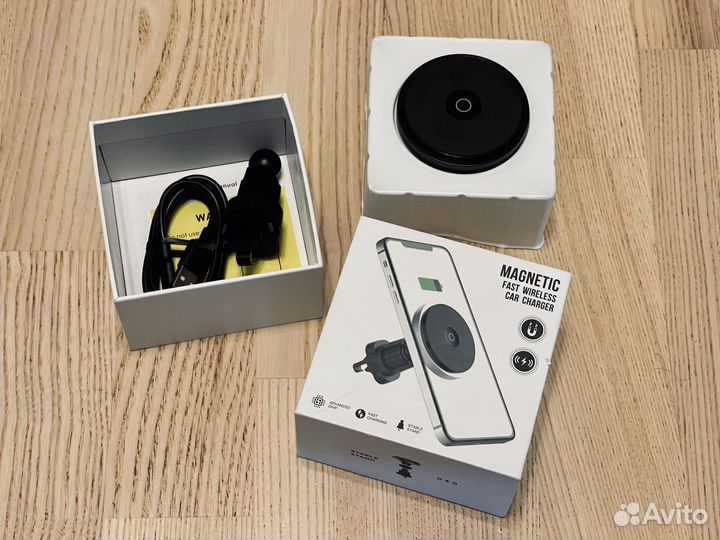 Беспроводная автомобильная зарядка с Magsafe