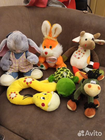 Мягкие игрушки пакетом или по отдельности