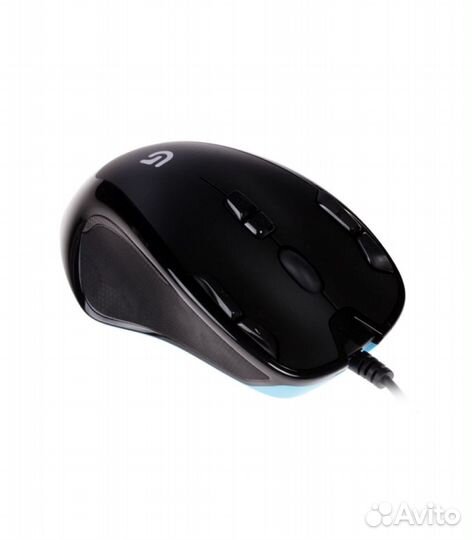 Игровая проводная мышь Logitech G300s, черный
