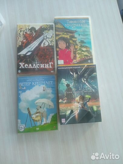Фильмы и аниме на DVD