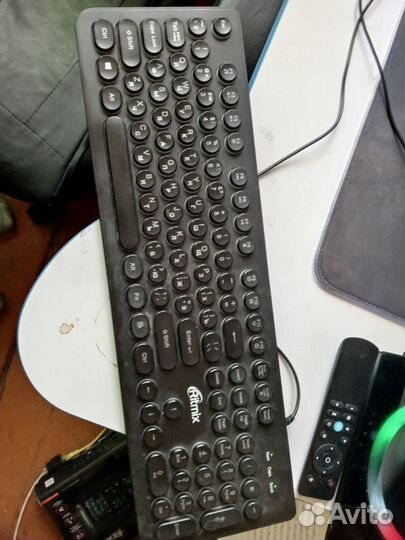 Клавиатура ritmix+б/п мышь для пк