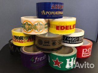 Скотч клейкая лента с логотипом опт и розница