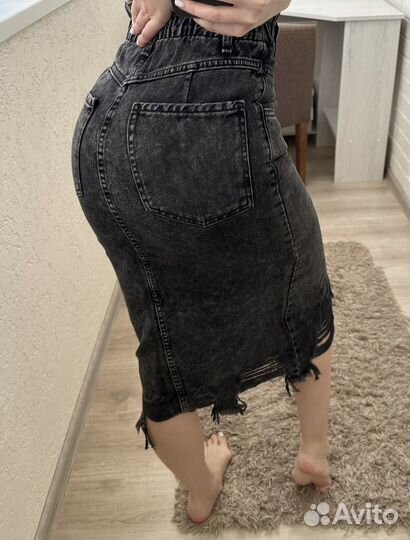 Джинсовая юбка
