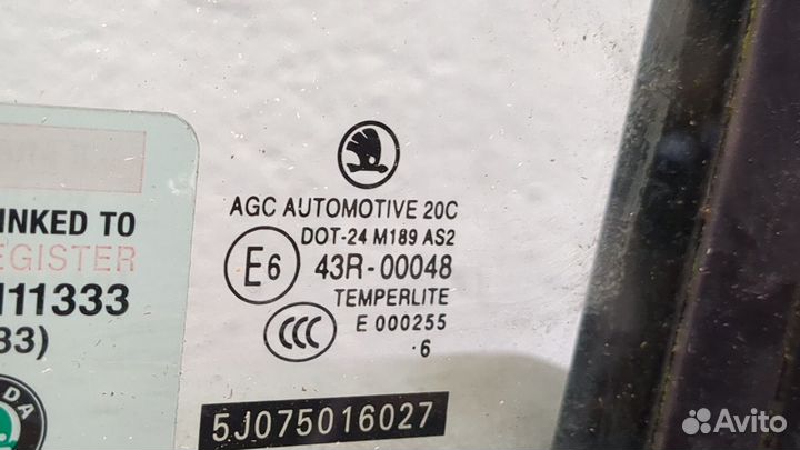 Дверь боковая Skoda Roomster, 2006