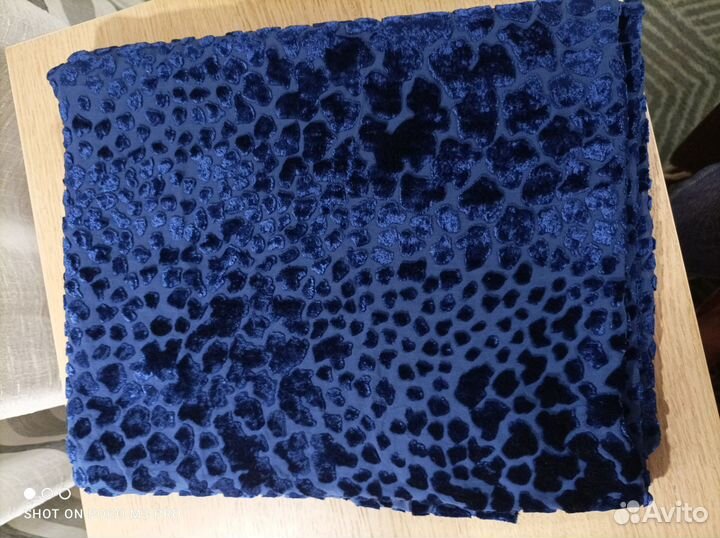 Бархат на шифоне 1,3*1, 1 м