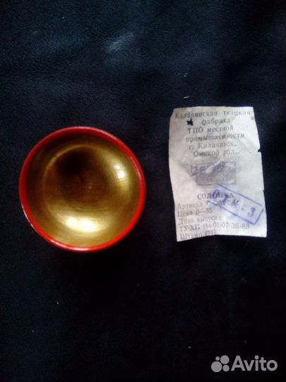 Солонка деревянная новая