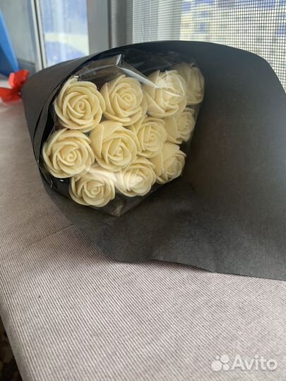 Сладкий букет из шоколада