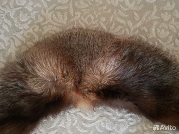 Воротник из чернобурки