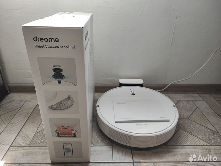 Робот-пылесос Dreame F9 White для дома 2500Pa