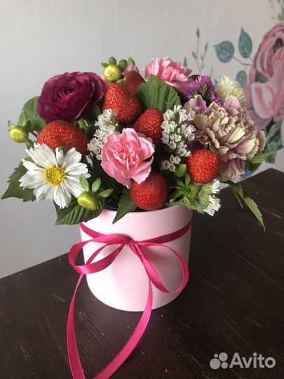 Сладкий букет клубники