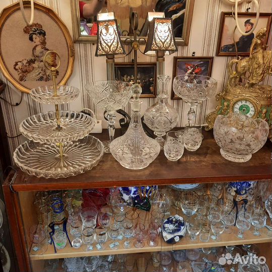 Хрустальная посуда. Европа.винтаж