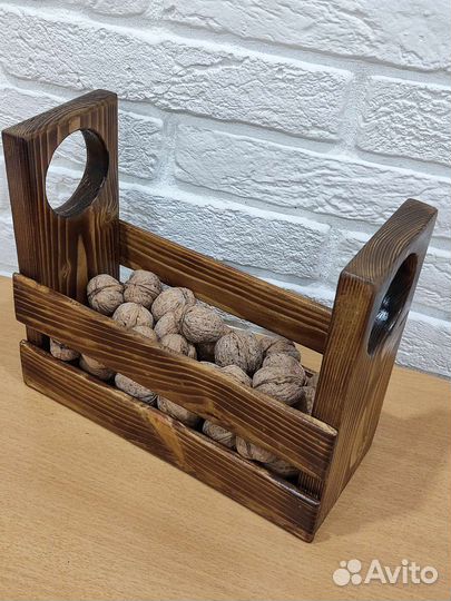 Деревянные ящики с ручками