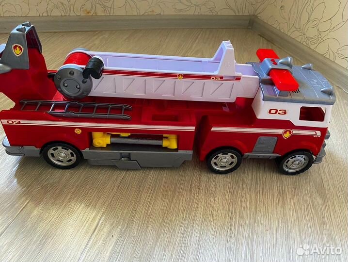 Пожарная машина щенячий патруль