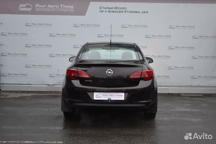 Opel Astra 1.6 AT, 2014, 84 618 км