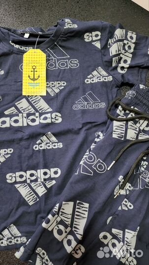 Костюм с шортами Adidas для мальчиков подростков