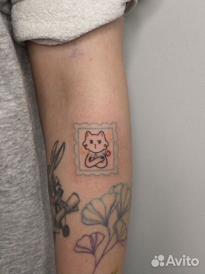 Хэндпоук тату