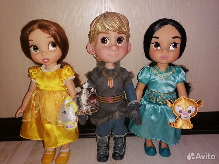 Куклы принцессы Disney Animators Ариэль, Рапунцель