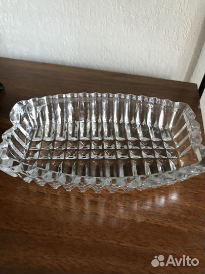 Пепельница хрустальная СССР