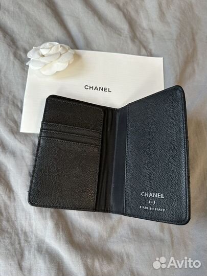 Обложка на паспорт Chanel, кархолдер Chanel