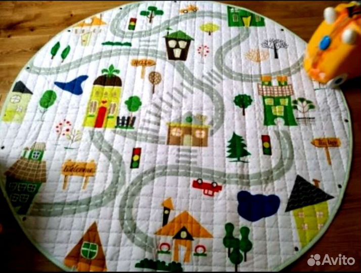 Детский коврик-сумка