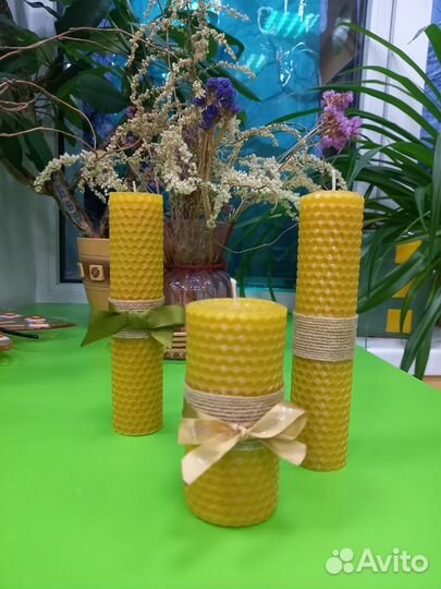 Свечи из вощины