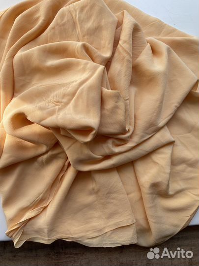 Ткань крепдешин СССР шелк бронь до 24.09
