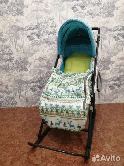 Коляска санки