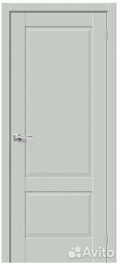Двери межкомнатные серые эмаль
