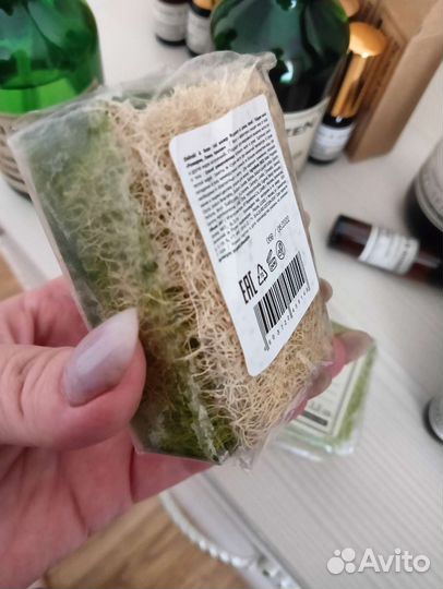 Мыло жидкое и мыло с люфой Zielinski rozen